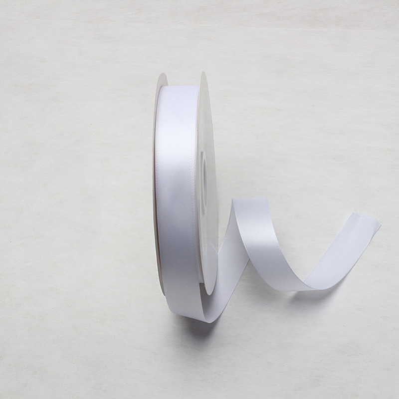 Huaxi cinta de poliéster de color sólido material de embalaje ramo de flores cinta de color sólido pastel cinta caja de regalo corbata