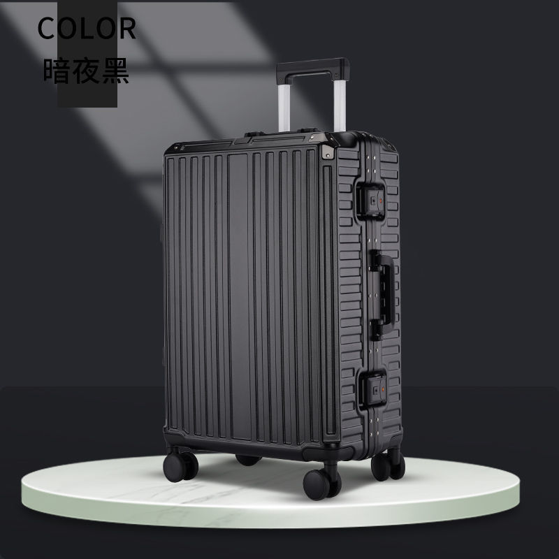 Nuevo equipaje universal rueda equipaje caso 20 pulgadas Funda de cuero 24 estudiante masculino caso de cuero