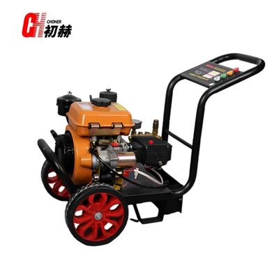 Industrial Grade Water Gun Sewer – Car washing machine - 168f-diesel-electric-start-excluding-battery