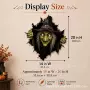 跨境主题万圣节3d墙贴