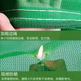 Huamao Falling Flame Retardant Protection Mesh Frame Mesh Building Scaffolding Site Safety Net Dust Prevention Green Net