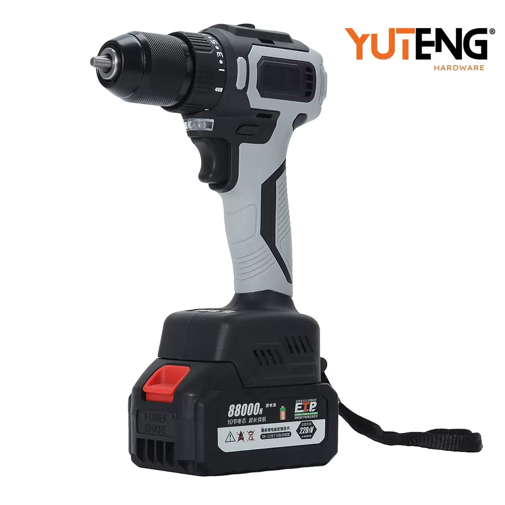 锂电充电式手电钻多功能锂电钻便携家用多功能手枪钻家用套装工具