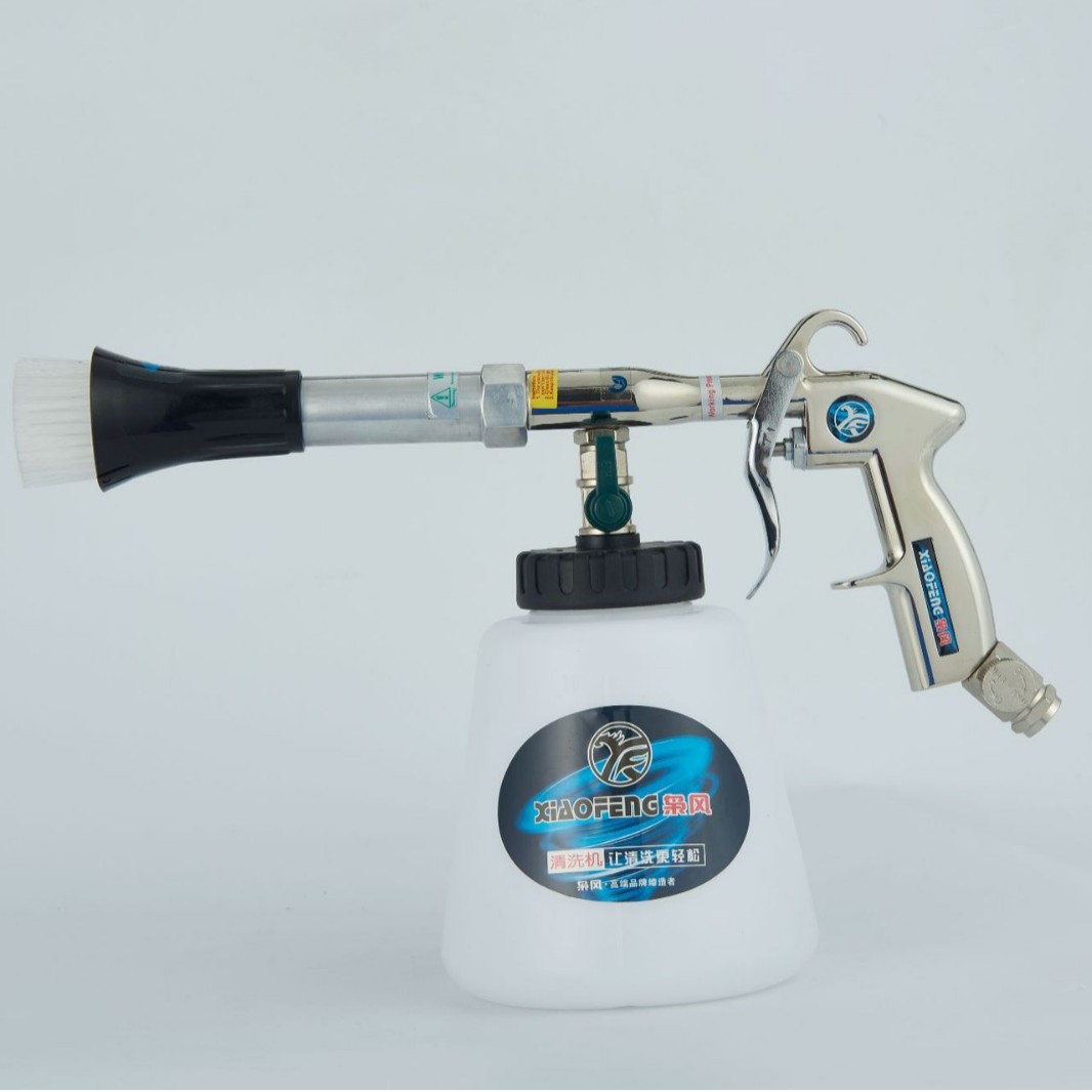 LT-19  厂家直供龙卷风清洗枪气动高压喷壶汽车内饰顶棚清洗枪
