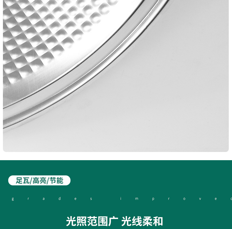 LED工矿灯 鳍片工厂灯厂房灯仓库车间照明灯工业吊灯天棚灯详情9