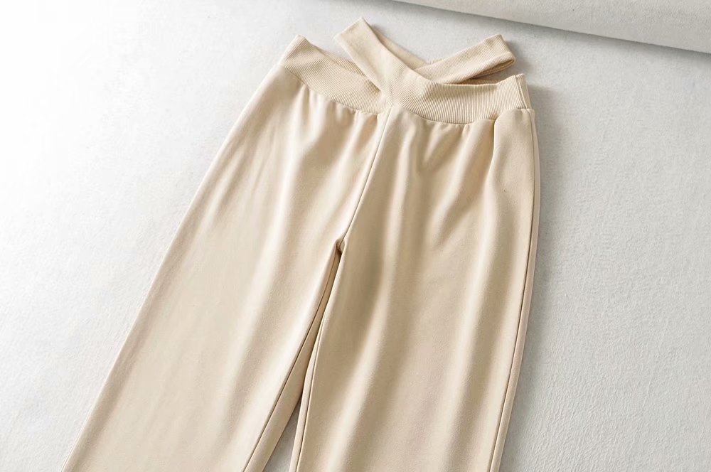 autumn and Winter Hollow Casual Pants nihaostyles wholesale clothing NSAM82240