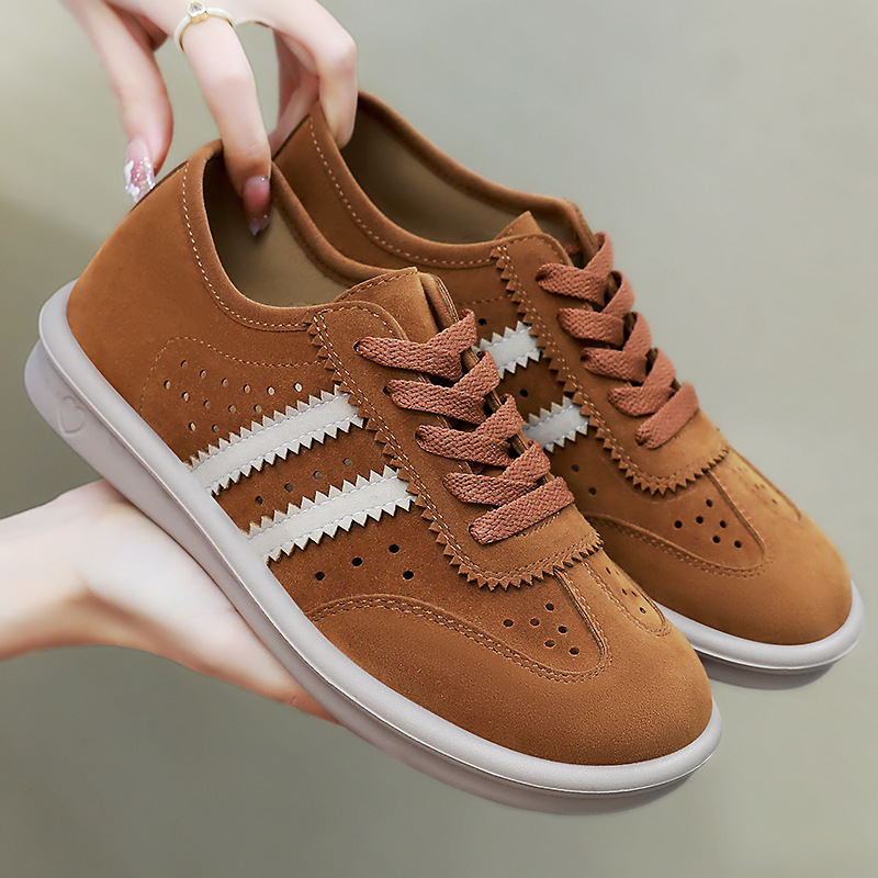 women‘s shoes cortez autumn new retro german training shoes lace up casual women‘s soft bottom wild breathable trendy board shoes