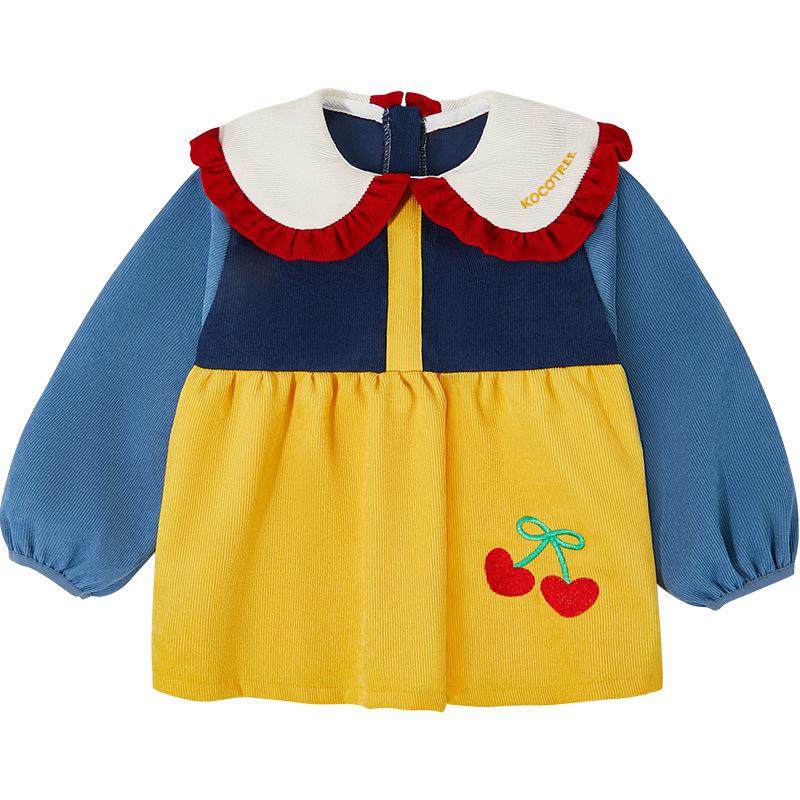 Kk árbol infantil bata impermeable comer babero niños y niñas kindergarten bebé pintura anti-desgaste anti-sucio delantal