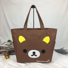 メーカー直供中号pvcキャンバス手提げショッピングシングルショルダーバッグ