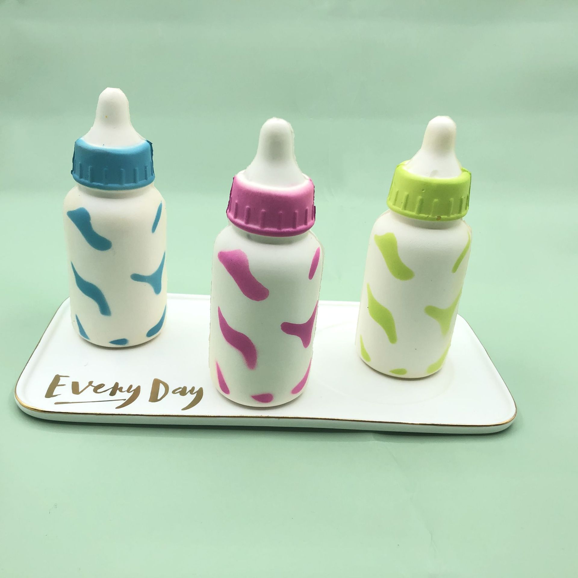 Squishy lento rebote unicornio ventilación descompresión accesorios de juguete Nuevo juguete de rebote lento hamburguesa pastel