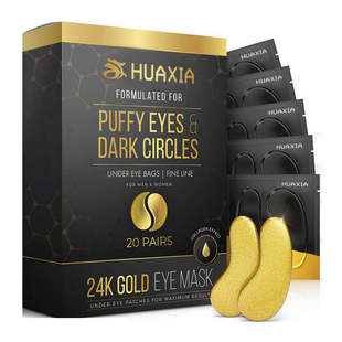 Eye Mask Patch under Eye Mask Eye Patch to Eliminate Eye Bags and Wrinkles Gold Eye Mask Anti-Wrinkle and Fine Lines Patch 24