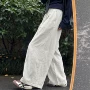 夏季宽松薄款休闲阔腿裤
