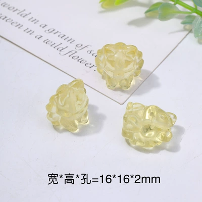 Zərgərlik ara hissələri: Beads Cow Nostril Crystal - no-11-fried-fox
