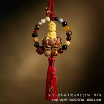 Car hanging | and Small Buddha for