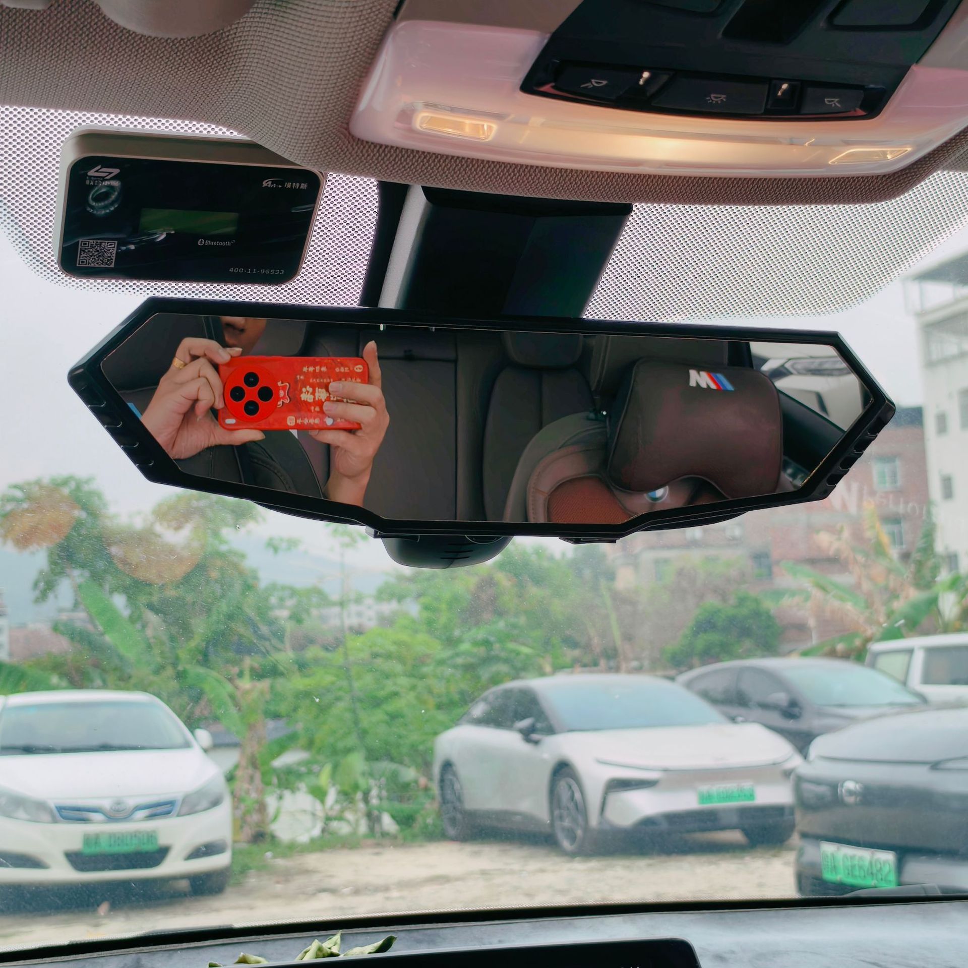 Foreign Trade Cross-Border Car Interior Rearview Mirror Modification, Wide-Angle Reversing Mirror, High-Definition Interior Rearview Mirror for Cars