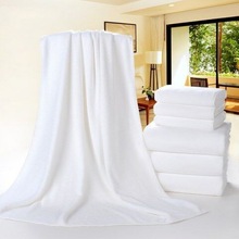 酒店浴巾宾馆专用白色大毛巾柔软吸水成人裹胸家用院浴巾