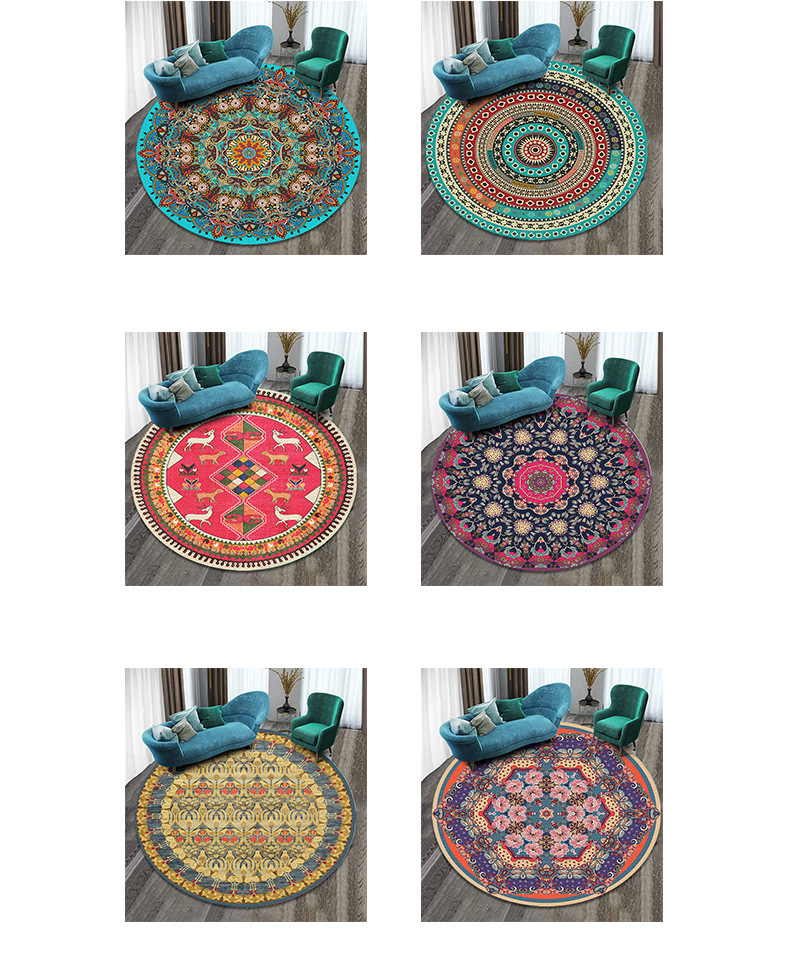 地毯,圆形地毯,客厅地毯,酒店地毯,卧室地毯,印花地毯,民族风地毯,茶几毯,沙发毯
