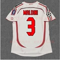 0607AC away short sleeve custom No. 3 Champions League armband