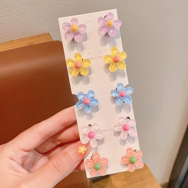 Flowers [pack of 5 pairs]