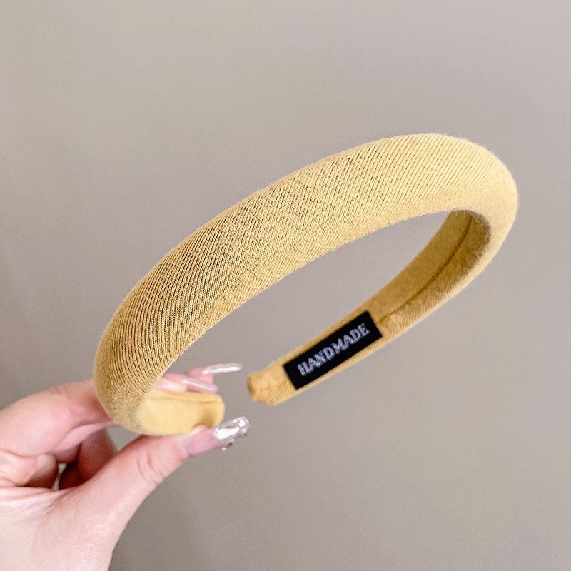 Corea del Sur explosión alta craneal correa de cabello para mujeres nuevo otoño invierno correa de cabello Meilade paquete de cabello de alta calidad lavar la cara al por mayor tarjeta de cabello