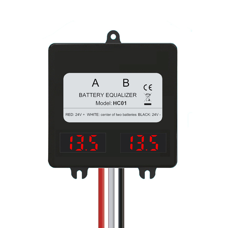 HA01 HC01 battery equalizer solar system battery balancer 12/24V control 2 batteries HA01 HC01 battery equalizer solar system battery balancer 12/24V control 2 batteries