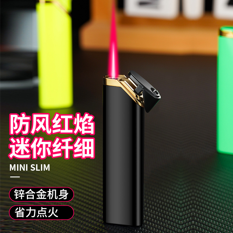 Windproof small quality carved lighter