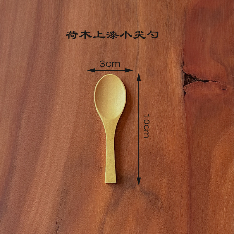 木製スプーン 小さなスプーンメーカー卸売 木製調味料スプーン 砂糖スプーン ベビー粉ミルクスプーン ブナ材食器スプーン|undefined
