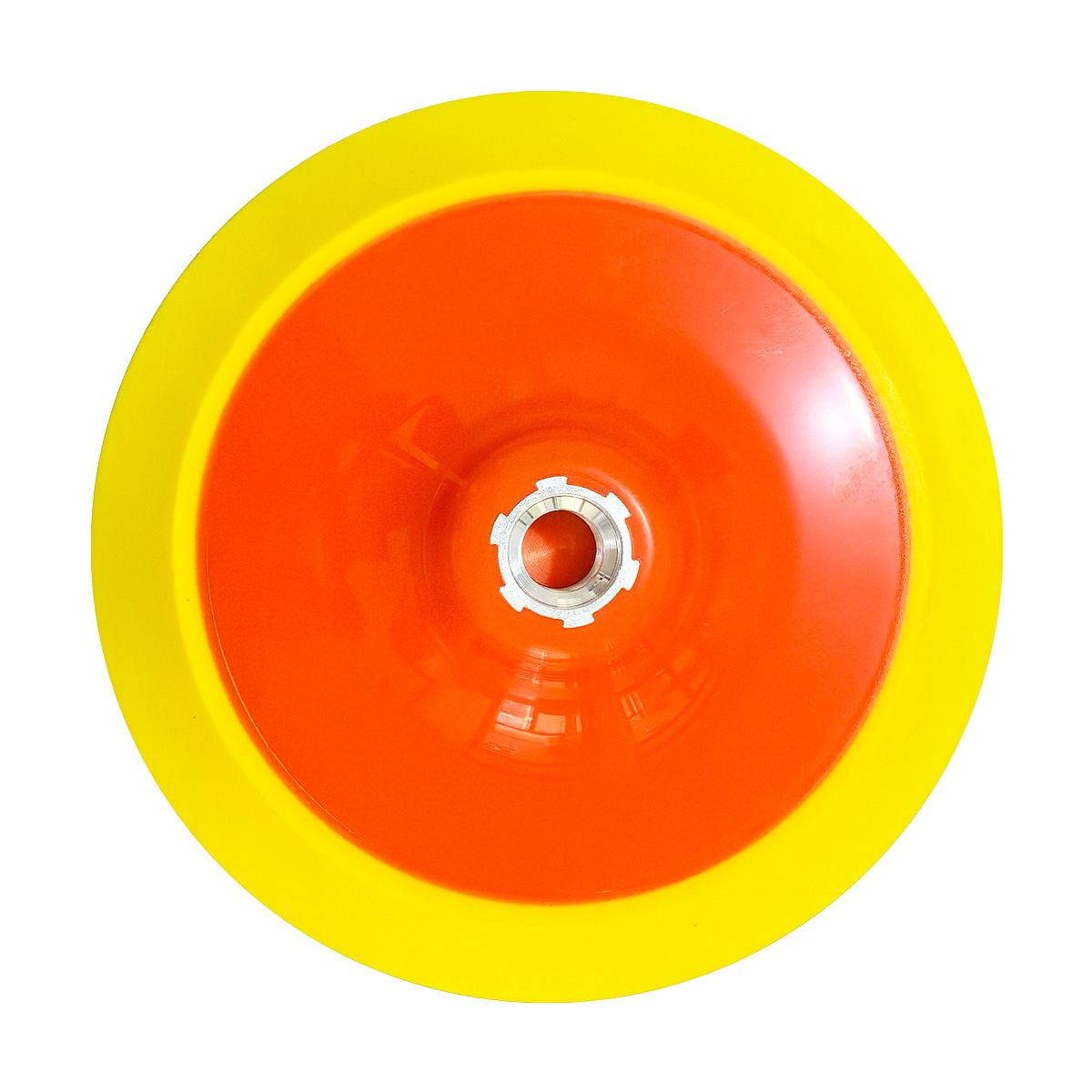 厂家批发5寸150mm气动拉绒盘植绒砂纸粘盘抛光盘