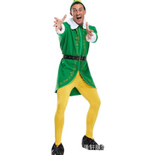 圣诞节儿童成人服装男女童演出服圣诞老人麋鹿绿毛怪格林奇套装裙