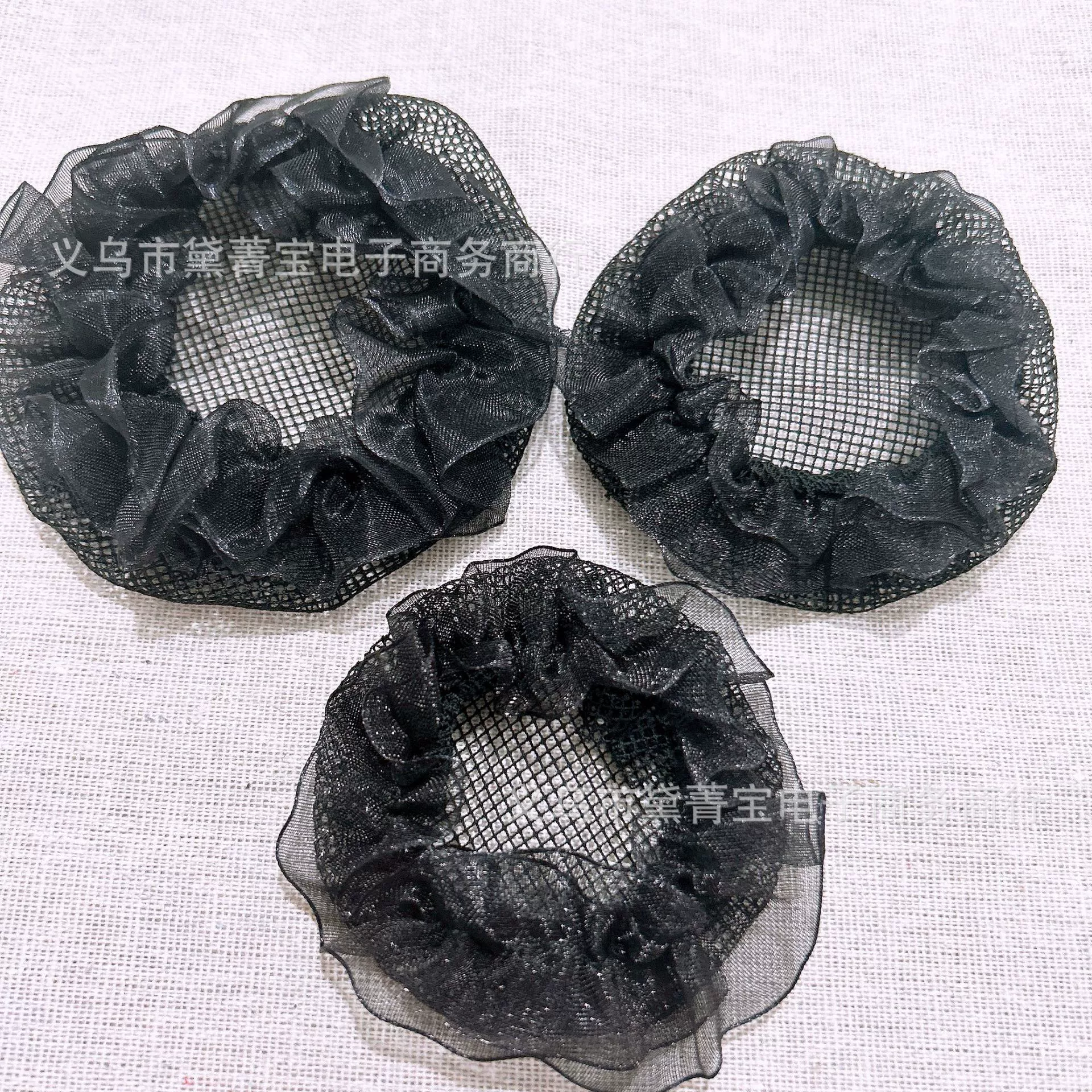 Корейский стиль лук DIY профессиональные цветочные аксессуары танцы шаровая Головка Парикмахерская без кружева эластичная тонкая сетка оптом