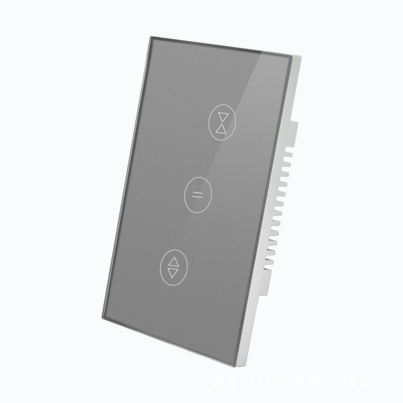 120美標スマートスイッチカーテン知能スイッチ音声デジタルタッチ制御シャッター知能スイッチ|undefined