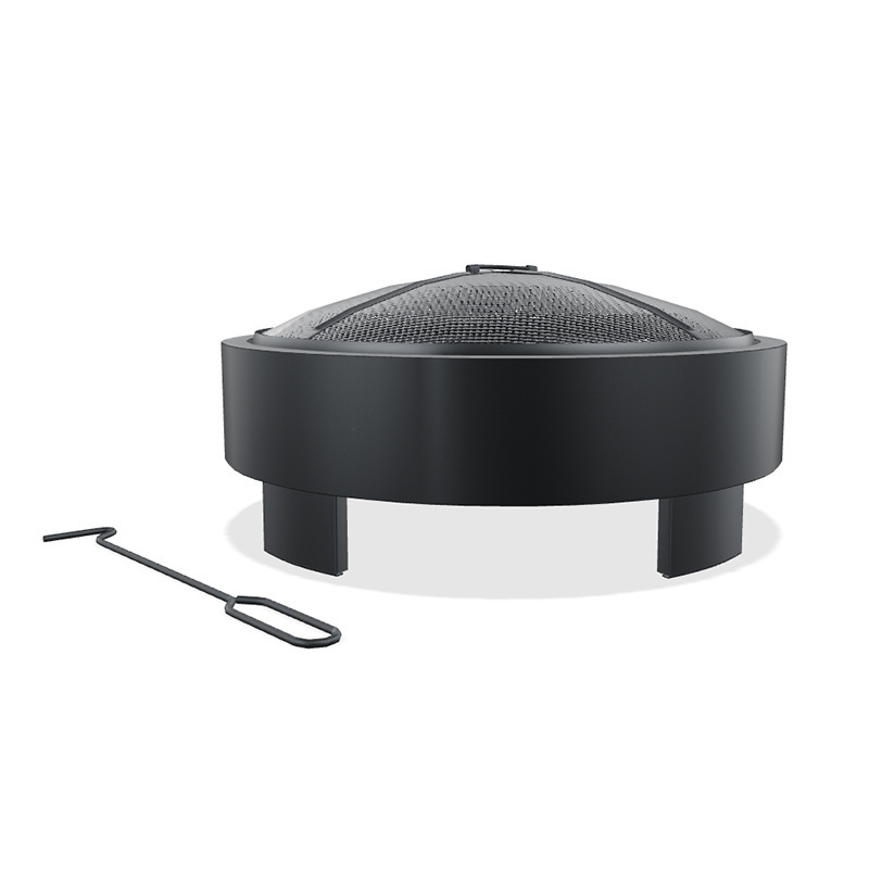 烤火盆篝火盆家用柴火盆冬天取暖户外庭院烧烤炉烧烤架