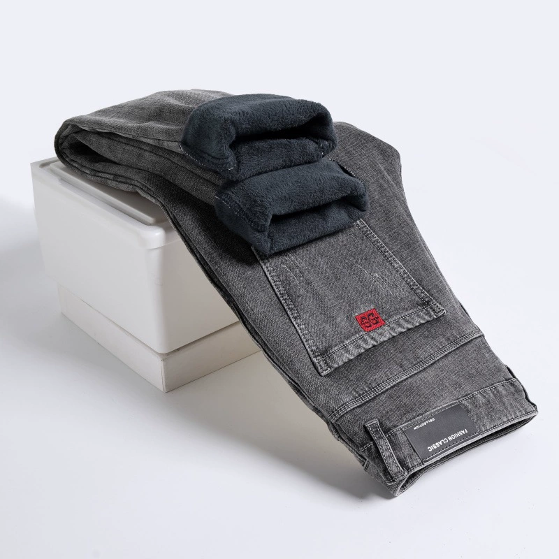 Winter jeans, keep warm trousers