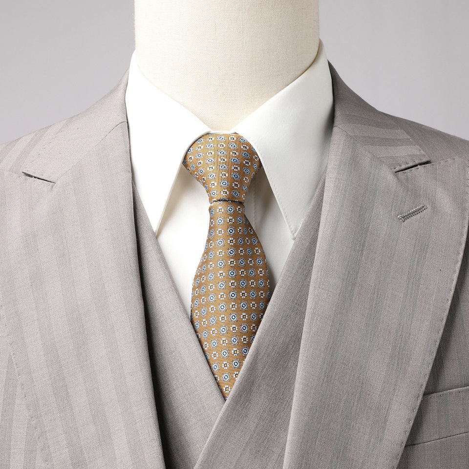 Bộ vest nam dáng ôm phối khuy hai hàng, áo vest + quần, kiểu công sở lịch lãm — Bao cao su màu be (áo+quần), Bộ 2 kiện màu cà phê (áo+quần), Màu be (áo+áo khoác+quần), Màu cà phê (áo+áo khoác+quần)