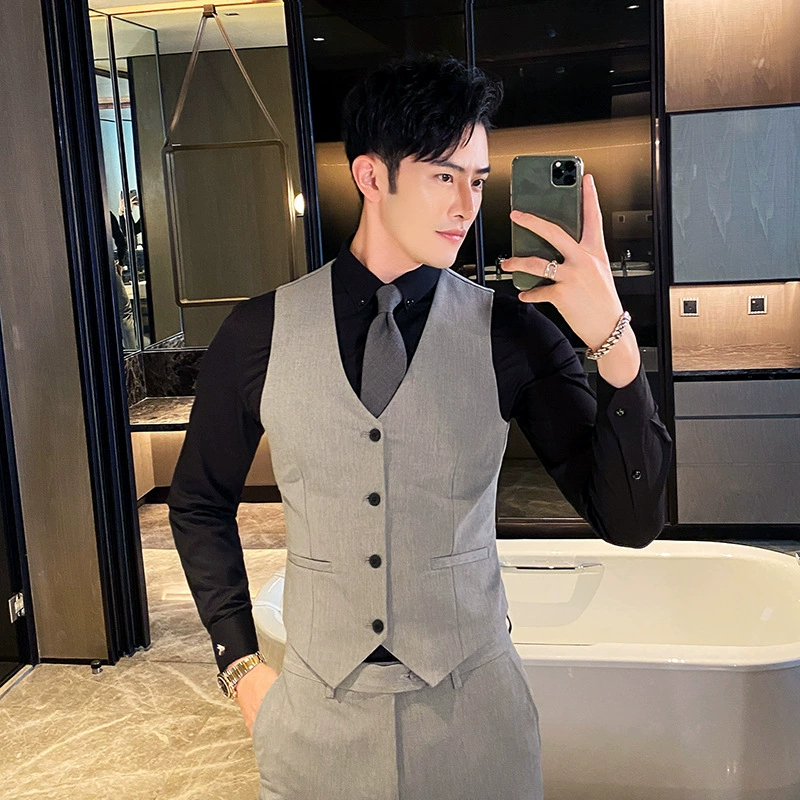 Жилет, куртка, slim fit