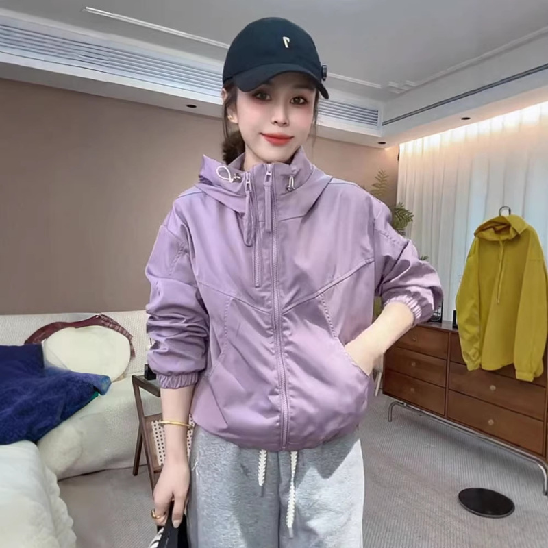 Casual Fashion Short Jacket for Women 2025 Spring and Autumn Thin Baseball Jacket Sports Hiking Jacket Stylish Top