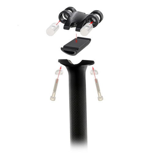 Kocevlo 3K carbon fiber seatpost 27.2/30.8/31.6 mountain bike ultra-light seatpost parts seat tube