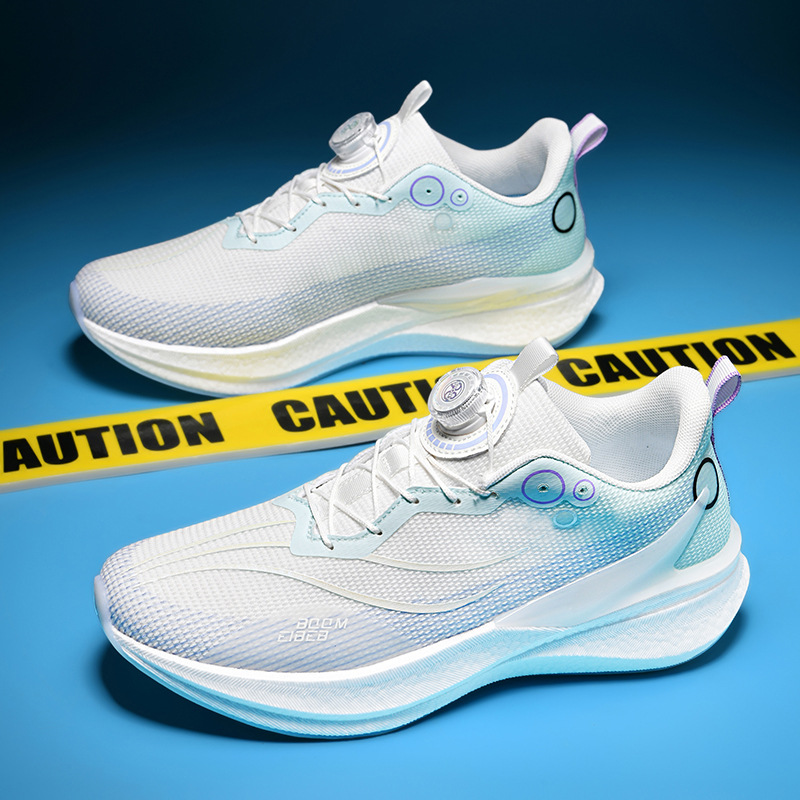 Red Rabbit 8pro placa de carbono de palma completa zapatos de carreras de amortiguación para hombres y mujeres parejas de botón giratorio zapatos juveniles