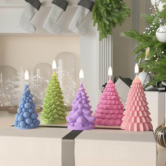 現物クリスマスツリー金型香薫ろうそくシリコン金型クリスマス拡香石膏手石けん滴金型