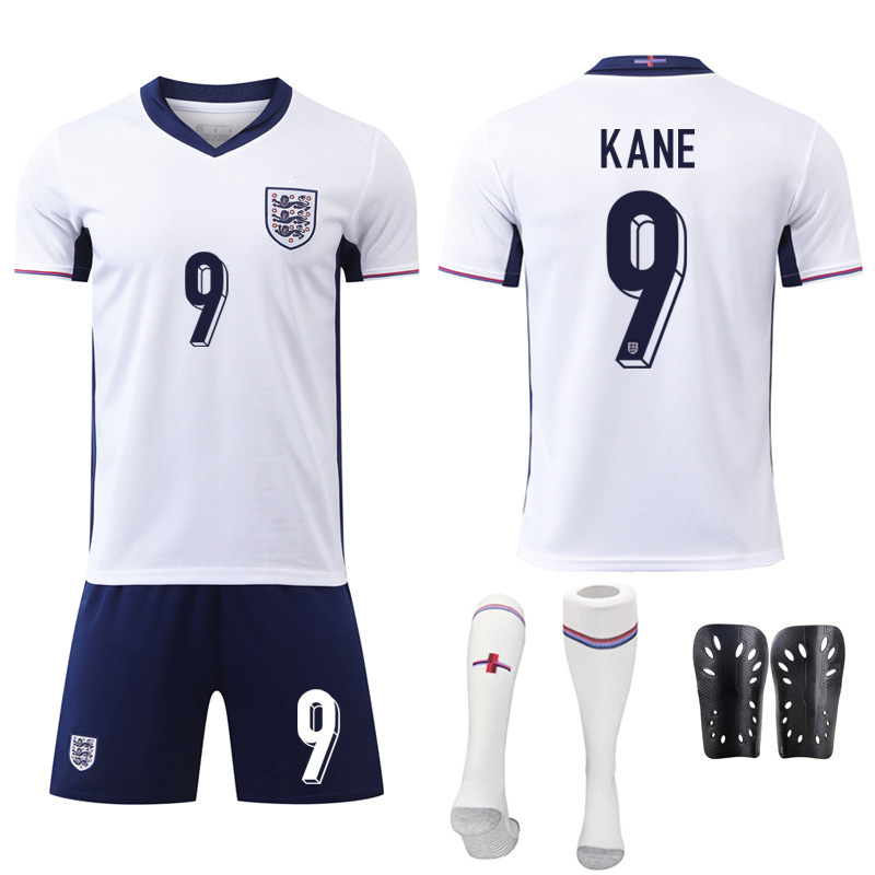 2425 UEFA Euro England Football Team Camisa N o 5 N o 10 Bellingham 9 Camisa Kane