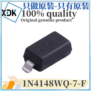 Original 1N4148WQ-7-F silk screen printing T4 package SOD-123 100V 300MA switching diode