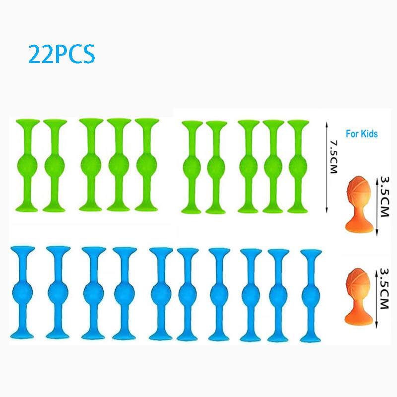 작은 다트 22개(파란색 10개 + 녹색 10개 + 주황색 2개)