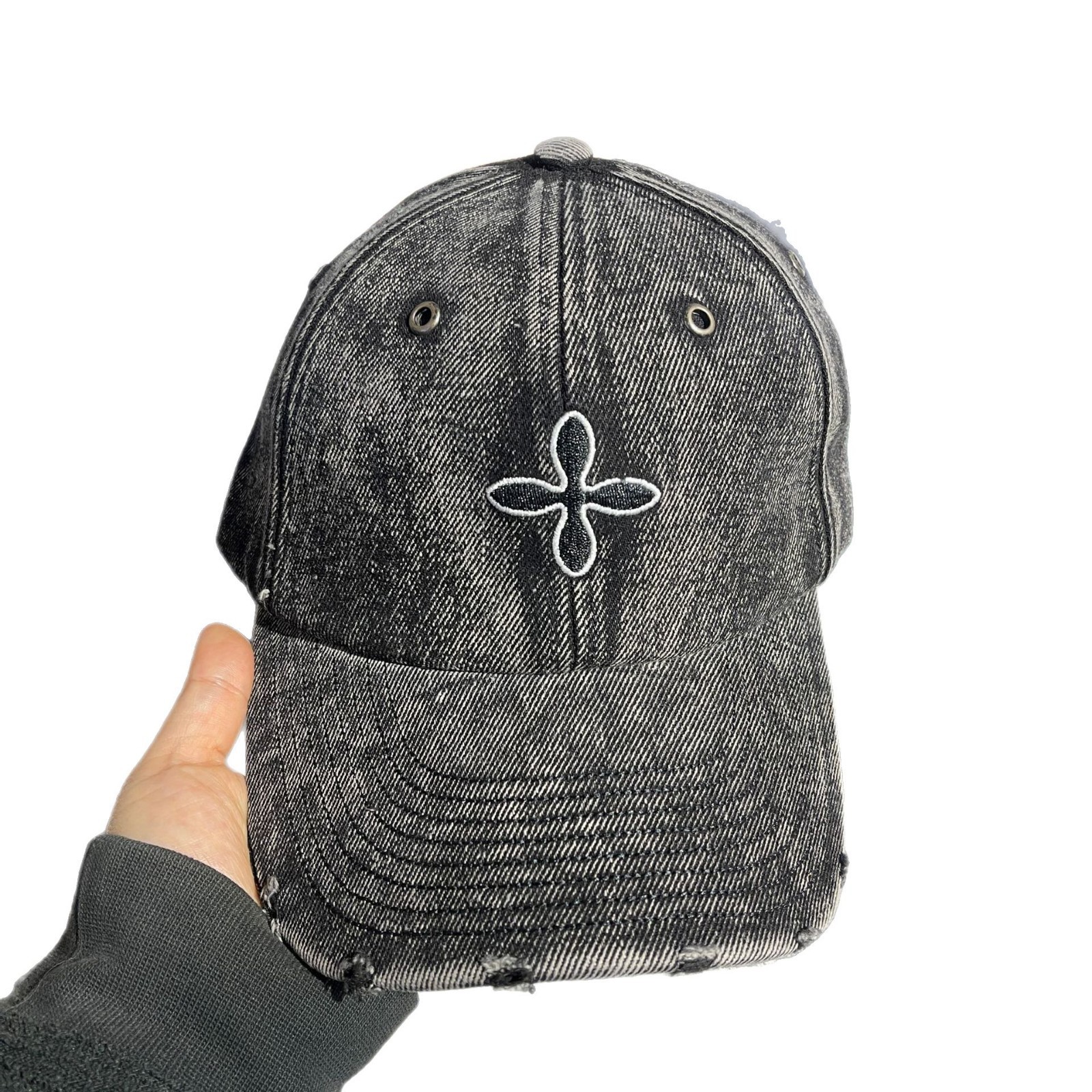 Gorra de béisbol denim mujer estilo urbano gorra de sol_voghion.com