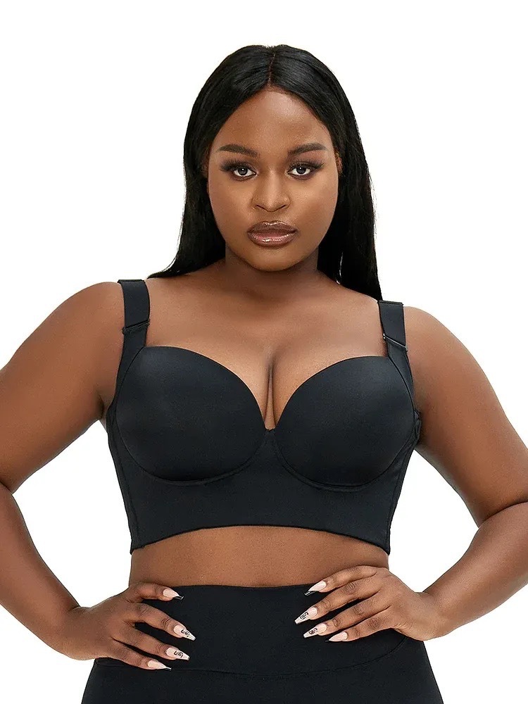 Bra Bra Category Solid Color Underwire Bra Simple Style Nylon Sponge Seamless Gather Breathable All Seasons Bra