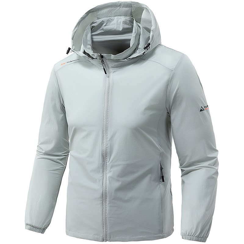 2026 New Summer Outdoor Sun Protection Clothing for Men, Mountain Style Ice Silk Quick-Drying Fishing Sunshade Jacket