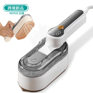 2023 cross-border new small household electric iron intelligent digital display steam ironing brush foldable rotating ironing iron