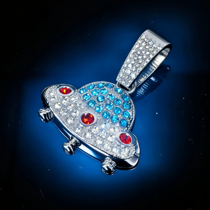 El Silver Single Pendant