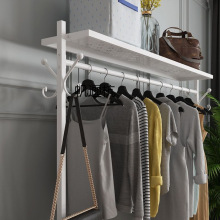 挂衣架落地卧室折叠晒衣服架子简易单杆室内晾衣杆家用阳台凉衣架