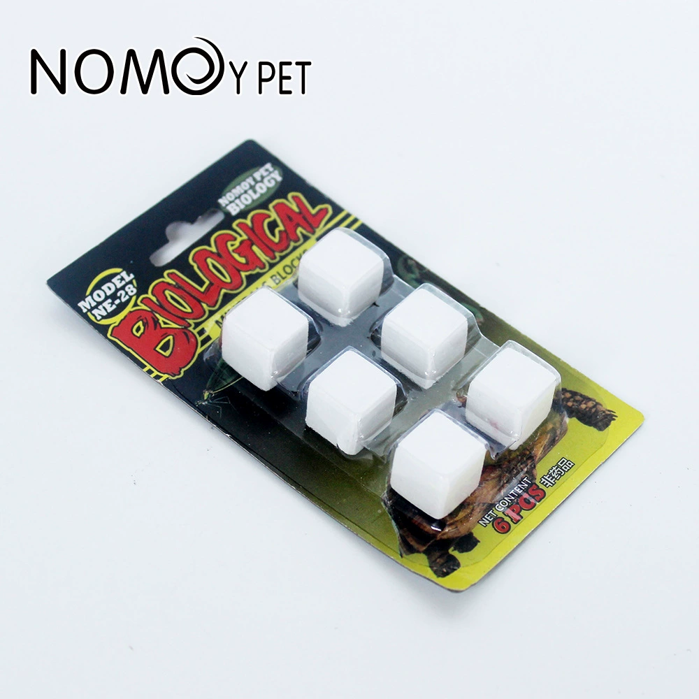 Кальциевые блоки для черепах и панцирно-рыбных рептилий, минеральные блоки для шлифовки клювов и лечения гиперплазии клюва, шесть штук в упаковке, трансграничная упаковка.