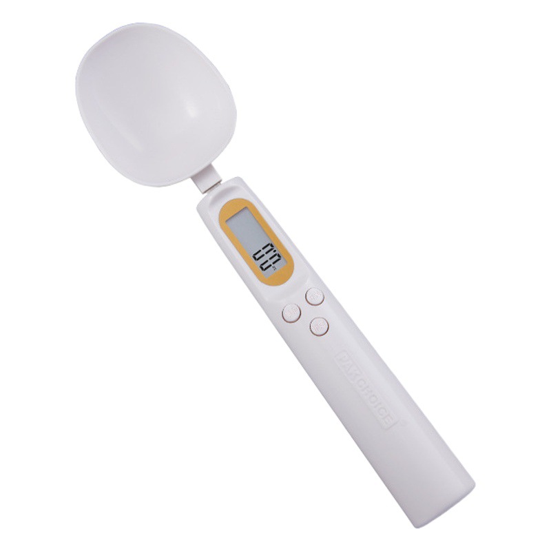Spoon scale usb rechargeable complementary food weighing 0.1g mini electronic scale kitchen baking weighing scale cat and dog food scale