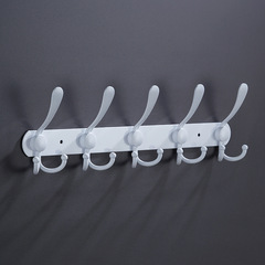Factory direct supply to Amazon cross-border stainless steel hooks bathroom coat hooks coat hooks door rear hooks wall hanging row hooks